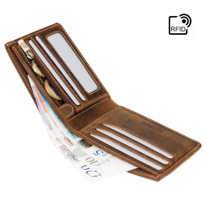 Гаманець Visconti VSL33 TAP-N-GO з RFID Steel Blue-Black (VSL33 BL/BLK) зображення 5