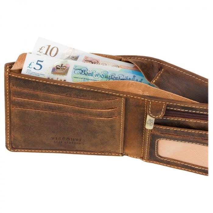 Гаманець Visconti VSL33 TAP-N-GO з RFID Steel Blue-Black (VSL33 BL/BLK) зображення 6