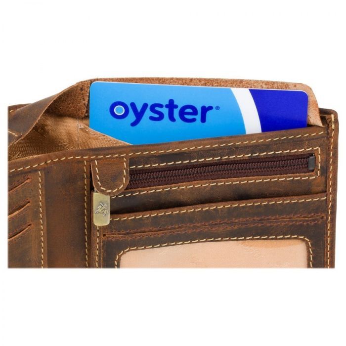 Гаманець Visconti VSL33 TAP-N-GO з RFID Steel Blue-Black (VSL33 BL/BLK) зображення 7