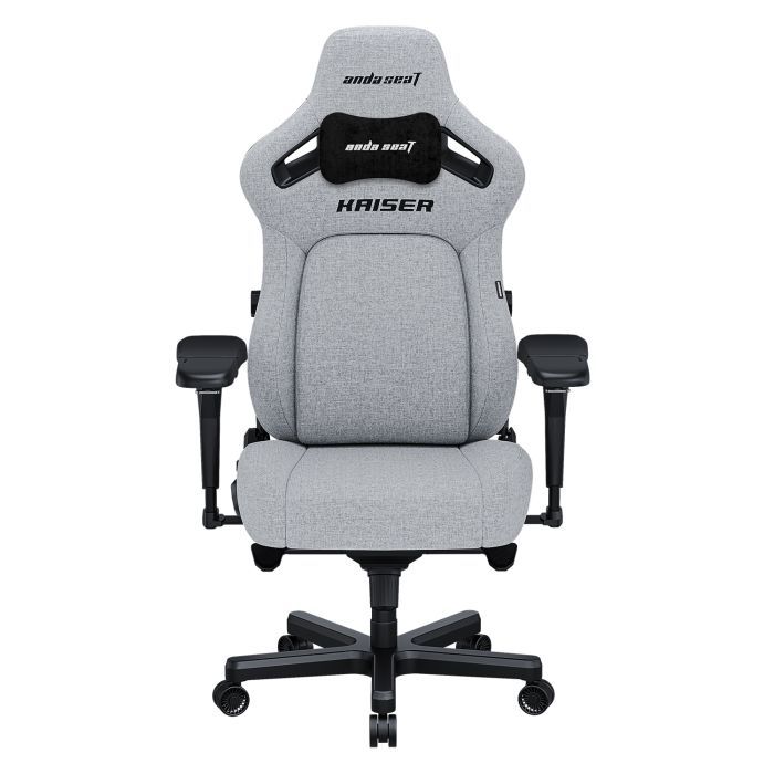 Кресло игровое Anda Seat Kaiser 4 Fabric Size L Black (AD12YDDC-L-20-B-CF)
