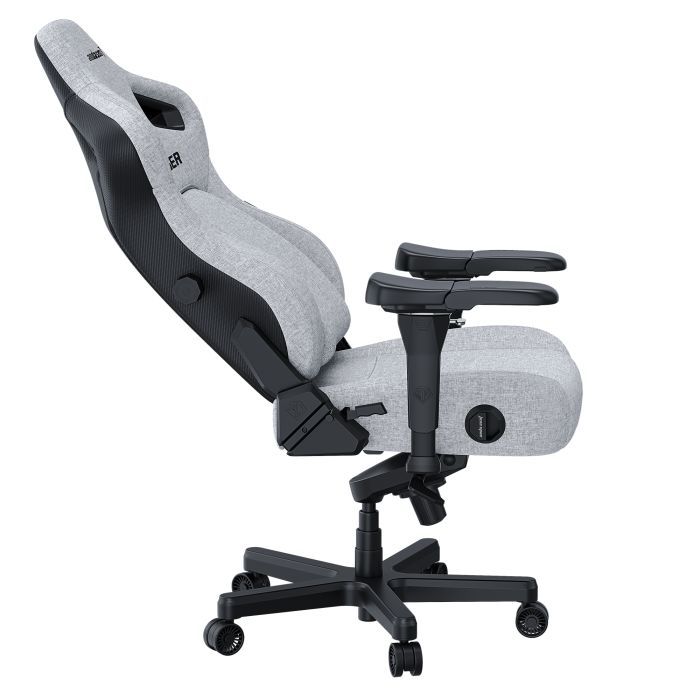 Кресло игровое Anda Seat Kaiser 4 Fabric Size L Black (AD12YDDC-L-20-B-CF) изображение 5