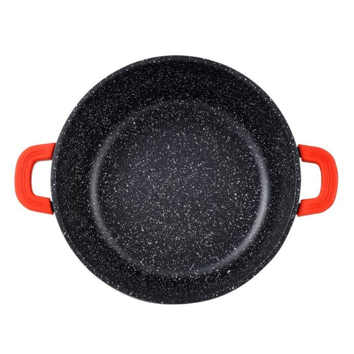 Кастрюля Bergner Chroma, з кришкою 24 см, 5 л (BG-30115-BK) изображение 4