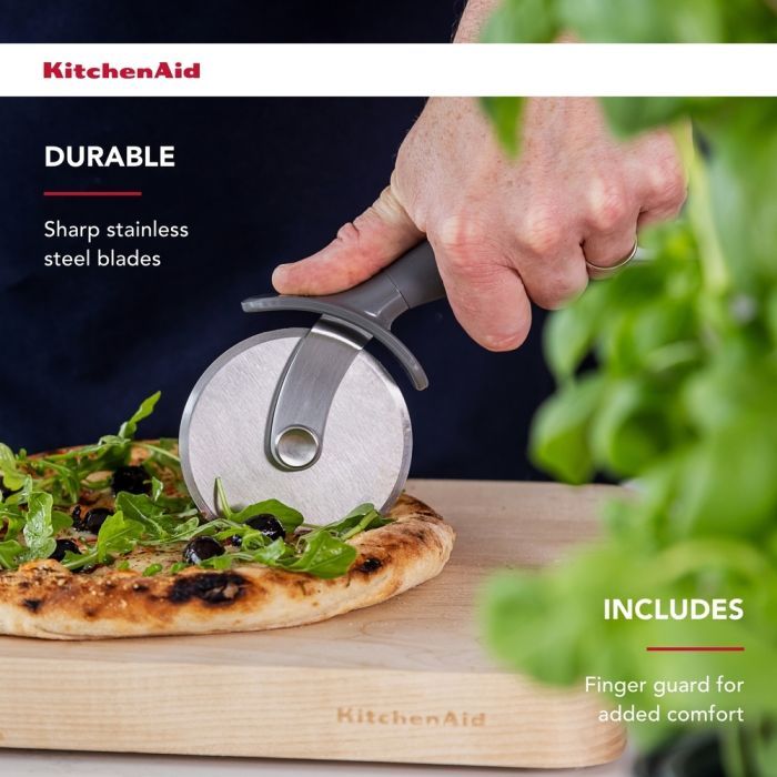 Ніж для піци KitchenAid Coreline, 22,7 см, сірий (KAS113OHCGG) зображення 6