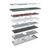 Клавіатура MONTECH MK105FR Full size FR USB UA Gray (MK105FR) зображення 7