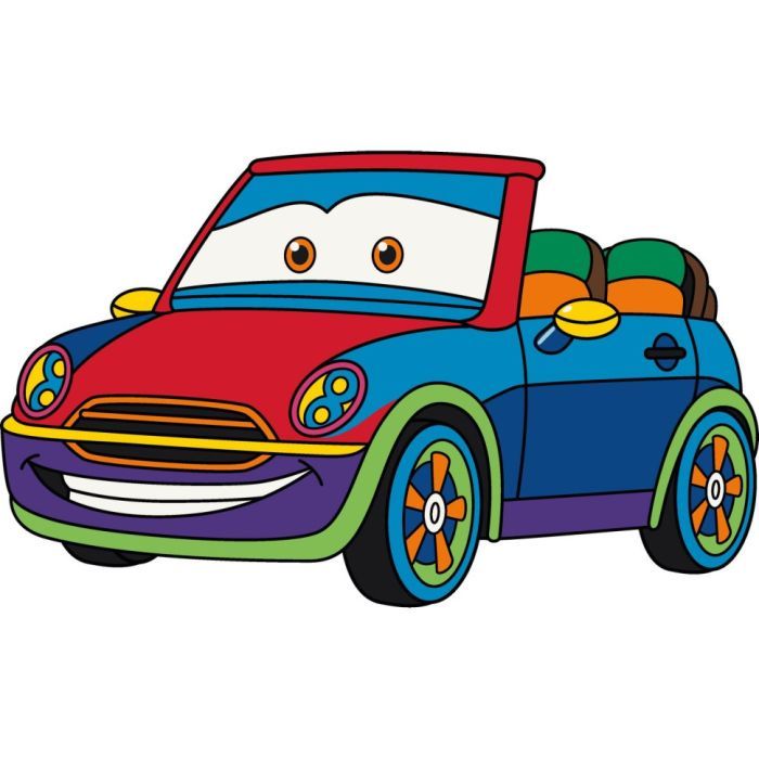 Картина по номерам ArtCraft Машинка для прогулянки 25х30 см (15120-AC)