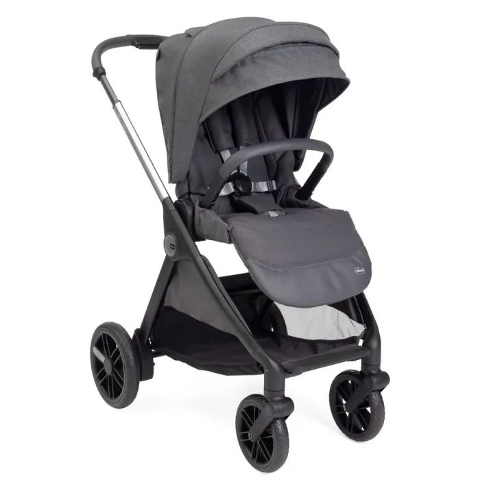 Коляска Chicco 2 в 1 Bellagio Темно-сіра (2900990878017) (87136.45.01) изображение 4