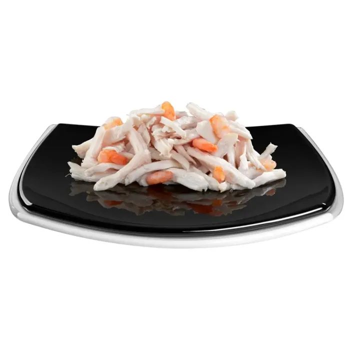 Консервы для кошек GimCat Shiny Cat Filet С курицей и креветкой 70 г (4002064413785) изображение 2