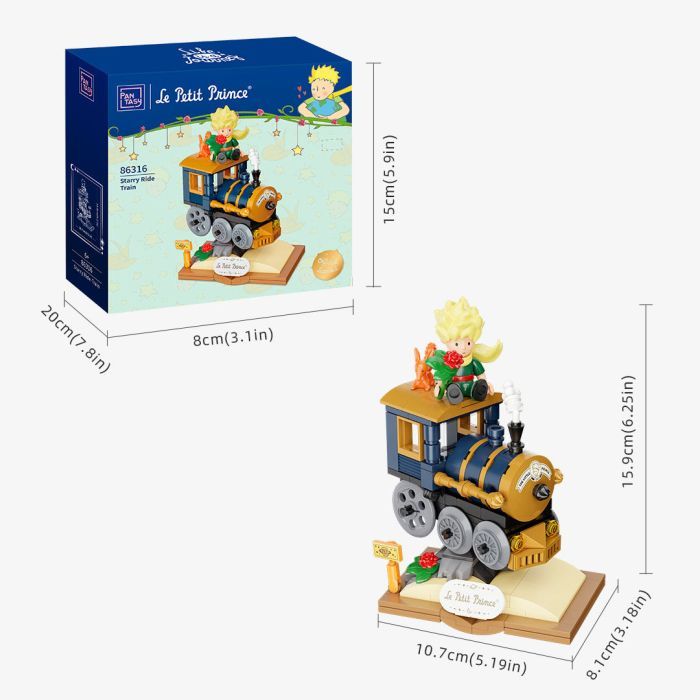 Конструктор Pantasy Le Petit Prince -Звездный поезд (86316)