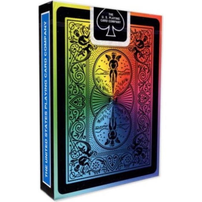 Карты игральные Bicycle Rainbow (black) (02346) изображение 2