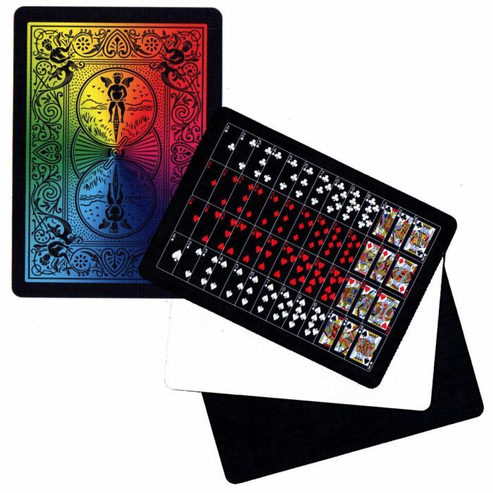 Карты игральные Bicycle Rainbow (black) (02346) изображение 5