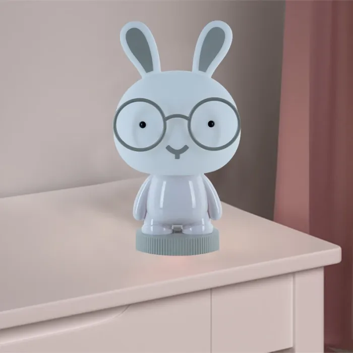 Нічник Kite Світильник LED з акумулятором Bunny, білий (K24-490-1-1) зображення 5