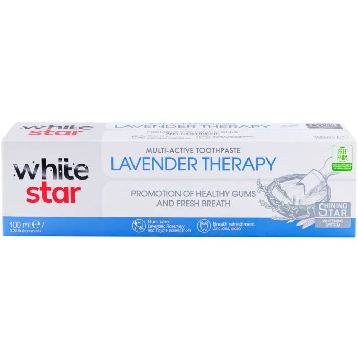 Зубна паста White Star Lavender Therapy 100 мл (3800237400331)