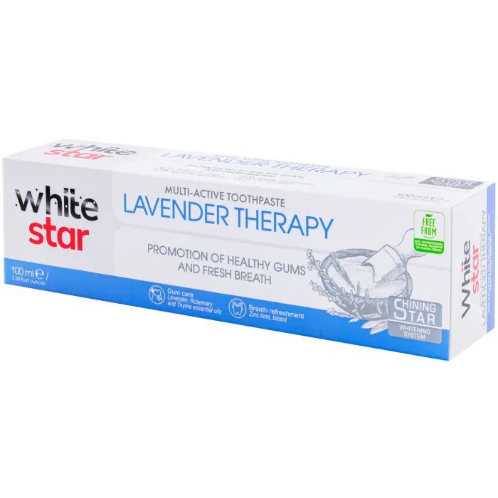 Зубна паста White Star Lavender Therapy 100 мл (3800237400331) зображення 3