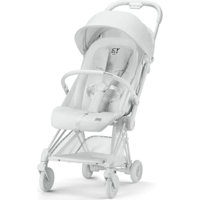 Коляска Cybex Coya Urban Mobility White (с бампером и дождевиком) (524000697)