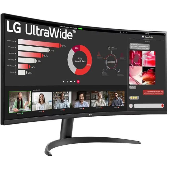 Монитор LG 34WR50QK-B изображение 4