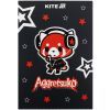 Блокнот Kite Aggretsuko A5, 50 листов, клетка (AR25-194)