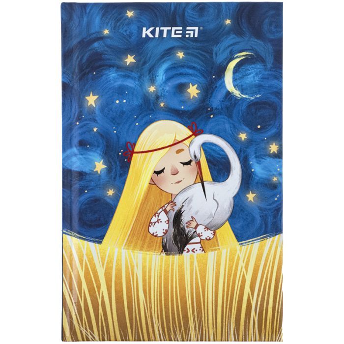Книга записна Kite UA А6, 80 аркушів, клітинка (K24-199-1)
