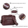 Сумка Vintage Из натуральной кожи Коричневая (14558) изображение 4