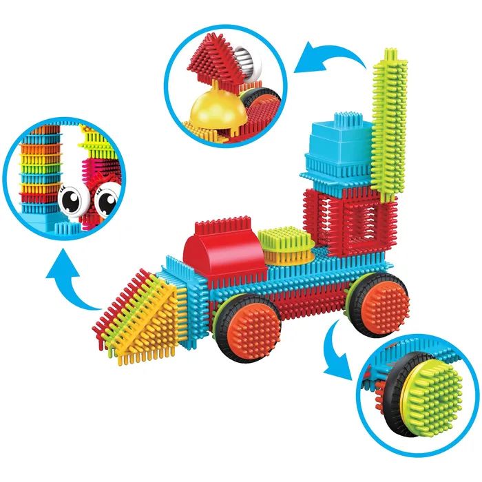 Конструктор Picasso Tiles Hedgehog Building Blocks Set 41 деталь (817338027384) изображение 2