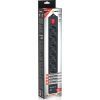 Сетевой удлинитель REAL-EL RS-PROTECT 605 3m, black (EL122300041) изображение 11
