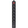 Сетевой удлинитель REAL-EL RS-PROTECT 605 3m, black (EL122300041)