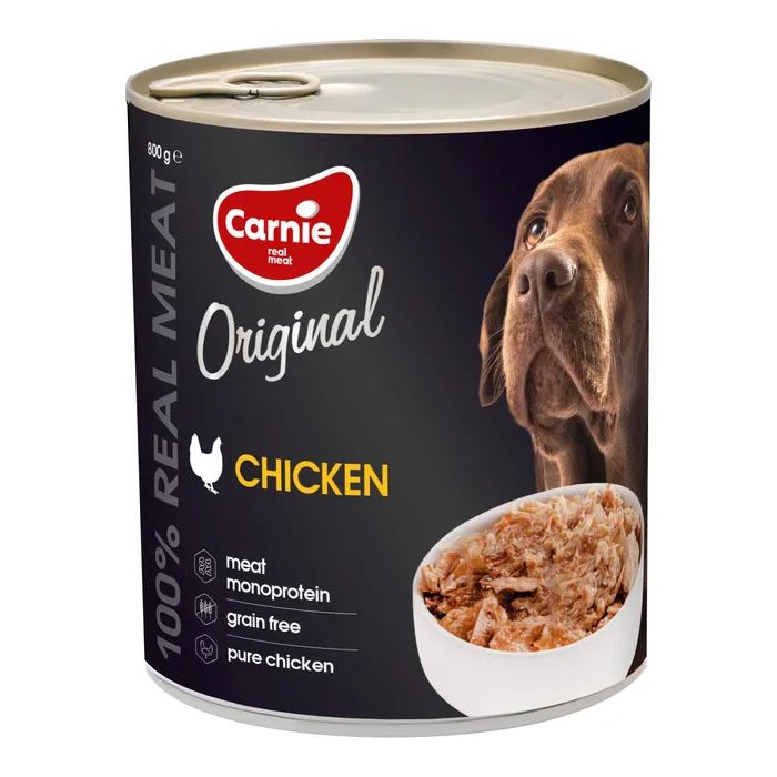 Консервы для собак Carnie Original Mono Protein Курица 800 г (4820255193502)