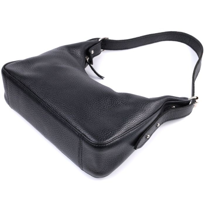 Сумка Shvigel Из зернистой натуральной кожи Черная (22833) изображение 5