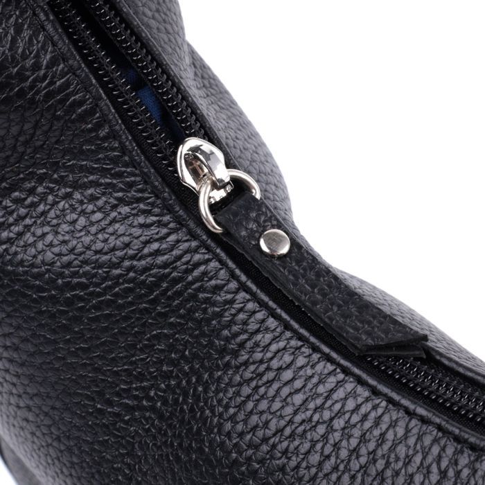 Сумка Shvigel Из зернистой натуральной кожи Черная (22833) изображение 6