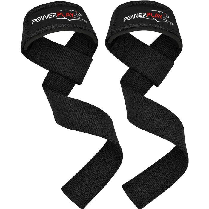 Кистьові лямки PowerPlay 7065 Classic Lifting Gym Straps Чорні (PP_7065_Black)
