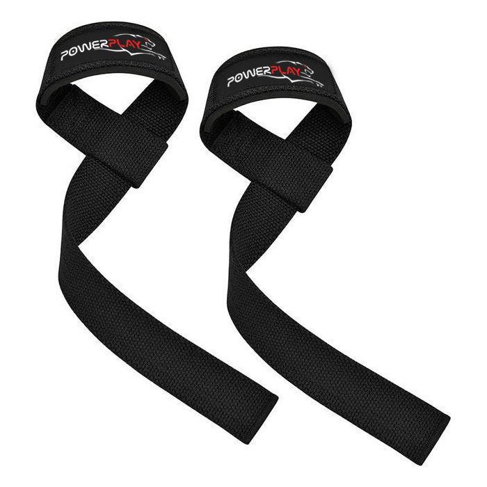 Кистьові лямки PowerPlay 7065 Classic Lifting Gym Straps Чорні (PP_7065_Black) зображення 2