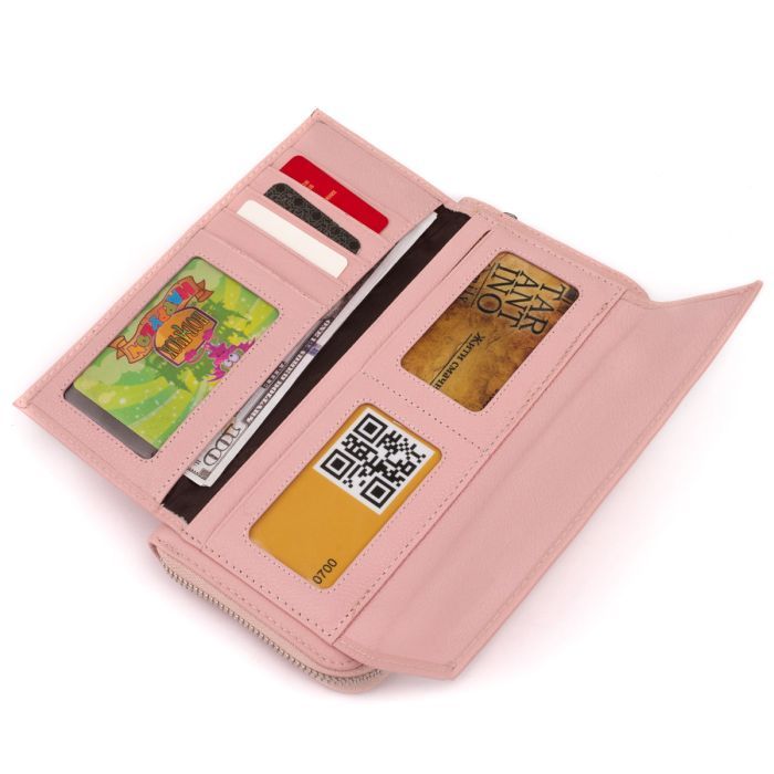 Гаманець ST Leather Рожевий (19297) зображення 5