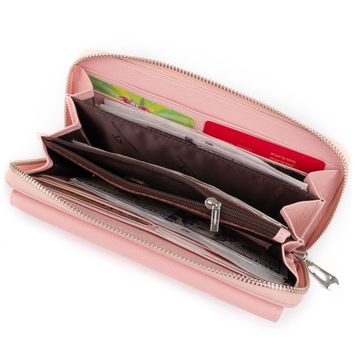 Гаманець ST Leather Рожевий (19297) зображення 6