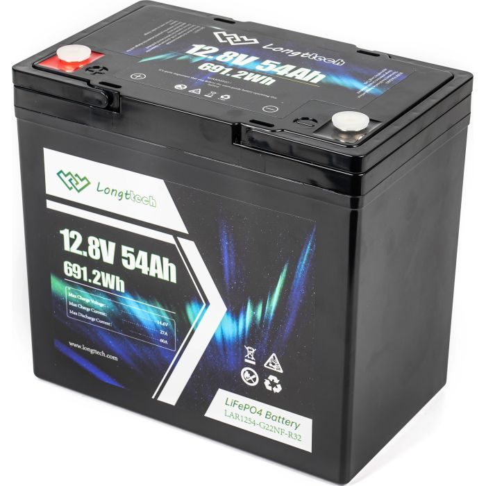 Батарея LiFePo4 Longttech 12.8V - 54Ah (LAR1254-G22NF-R32) зображення 4