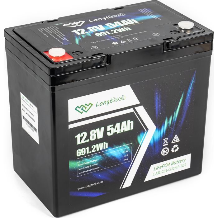 Батарея LiFePo4 Longttech 12.8V - 54Ah (LAR1254-G22NF-R32) зображення 5