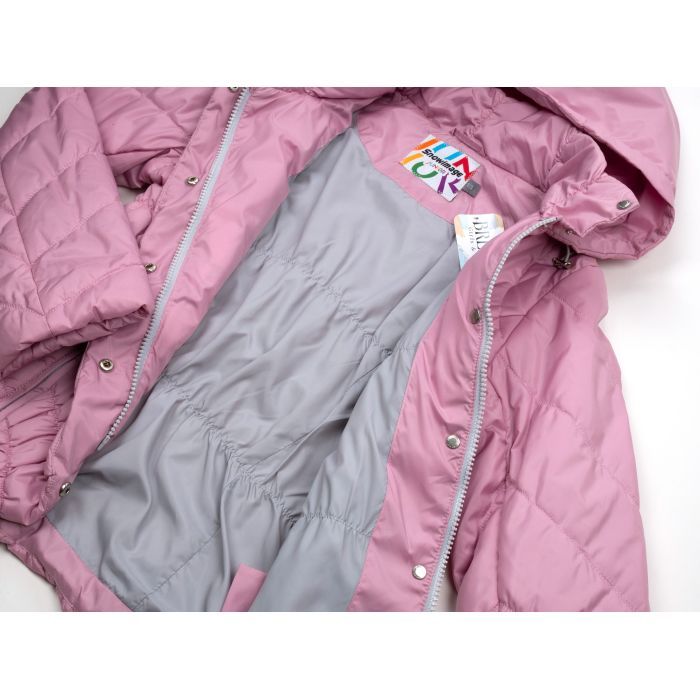 Куртка детская Snowimage демисезонная стеганая (SICY-M221B_5188-152G-lilac) изображение 4