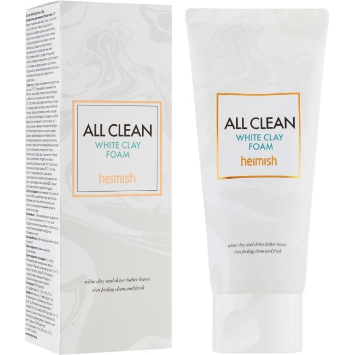 Пенка для умывания Heimish All Clean White Clay Foam 150 мл (8809481760548) изображение 2