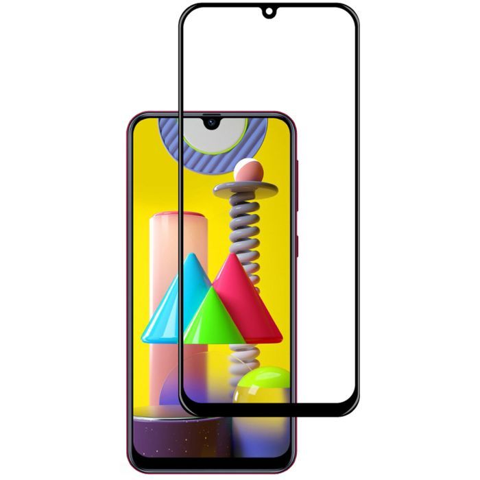 Скло захисне ACCLAB Full Glue Samsung M31 Black (1283126508653) зображення 2