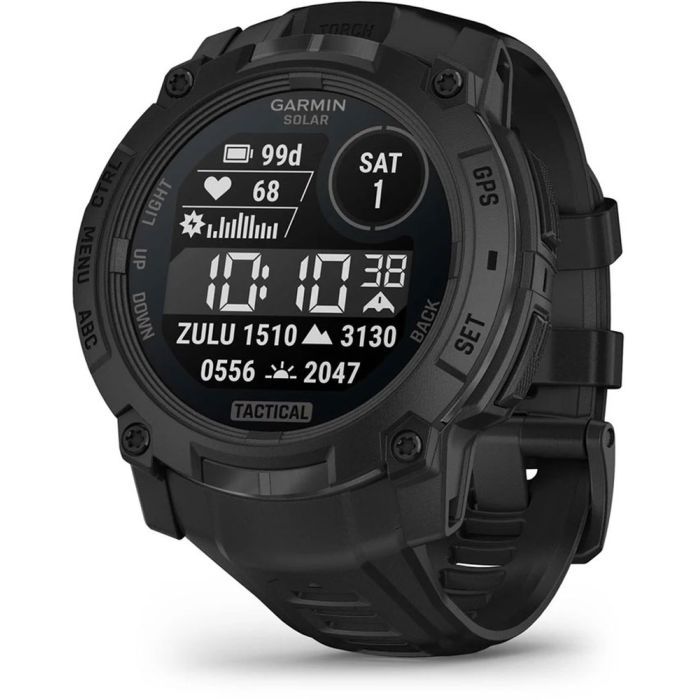 Смарт-часы Garmin Instinct 3, Tactical, Solar, 50mm, Black,GPS смарт-годинник (010-02935-50)