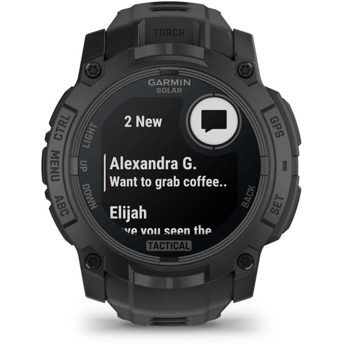 Смарт-часы Garmin Instinct 3, Tactical, Solar, 50mm, Black,GPS смарт-годинник (010-02935-50) изображение 2