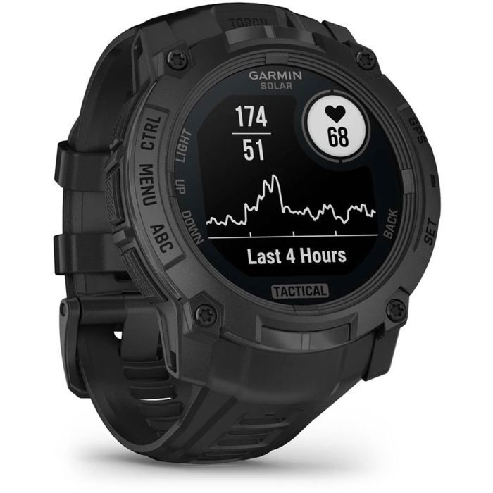 Смарт-часы Garmin Instinct 3, Tactical, Solar, 50mm, Black,GPS смарт-годинник (010-02935-50) изображение 3