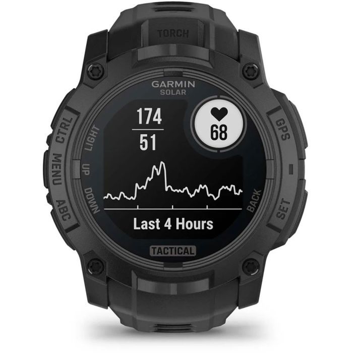 Смарт-часы Garmin Instinct 3, Tactical, Solar, 50mm, Black,GPS смарт-годинник (010-02935-50) изображение 9