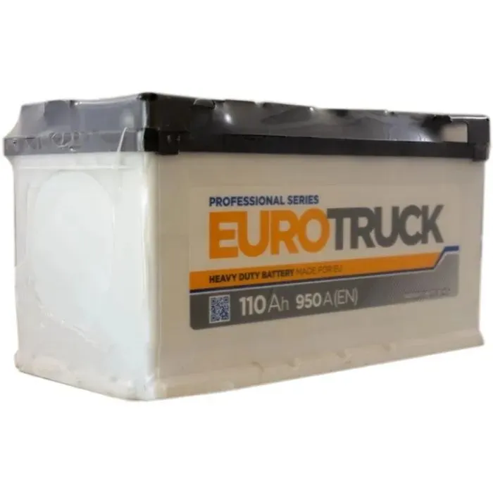 Акумулятор автомобільний EUROTRUCK 6СТ-110АЗ (1) (+/-) (L5) 950А 12V (E) зображення 2