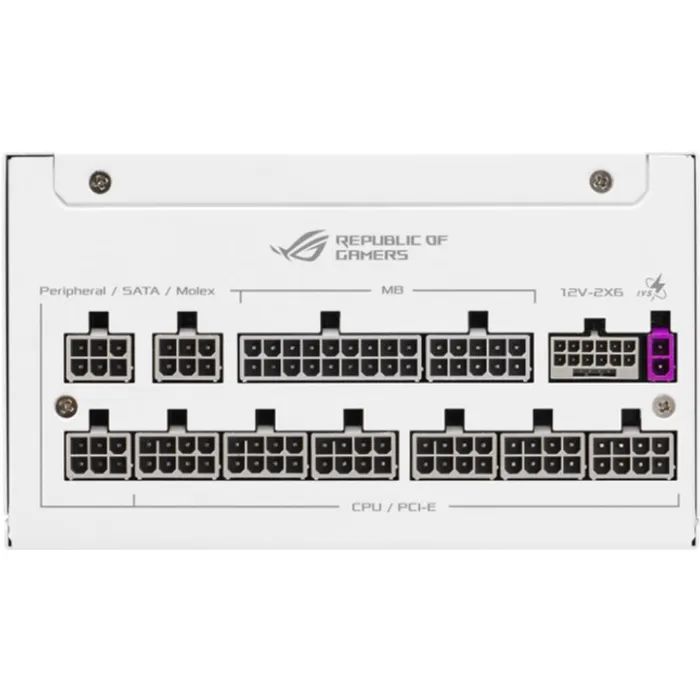 Блок живлення ASUS 1000W ROG Strix Platinum White Edition (90YE00W4-B0NA00) зображення 10