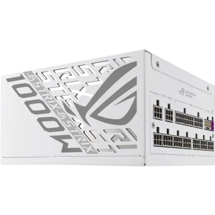 Блок живлення ASUS 1000W ROG Strix Platinum White Edition (90YE00W4-B0NA00) зображення 9