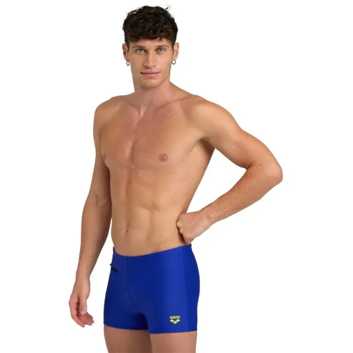Плавки Arena Zip Swim Short 006159-500 чорний 80 (3468336878545)