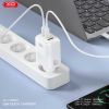 Зарядний пристрій XO L139 83W 2xUSB-C PD65W + USB-A QC18W White (L139_White) зображення 4
