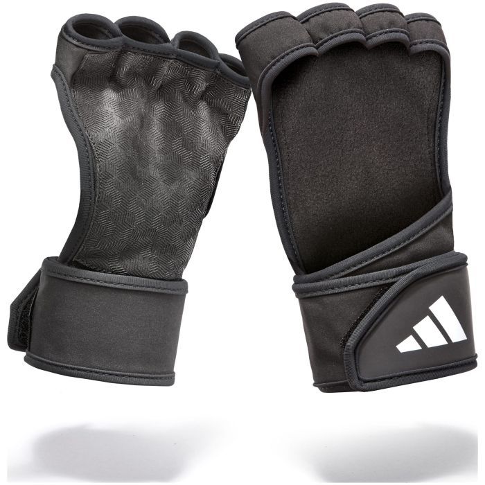 Рукавички для фітнесу Adidas Open Back Training Gloves ADGB-15061 чорний S (885652026246) зображення 5