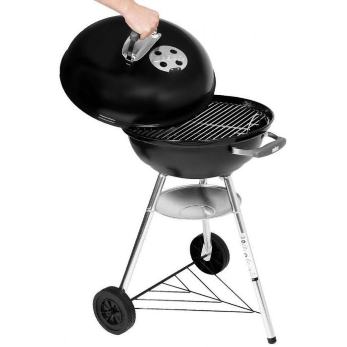 Гриль-барбекю Weber Compact Kettle 47 см Black (1221004) изображение 4