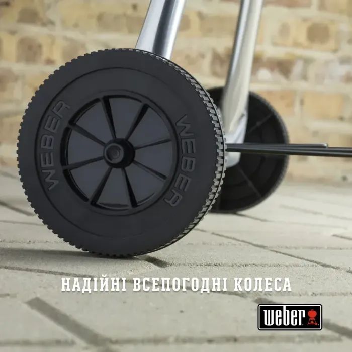 Гриль-барбекю Weber Compact Kettle 47 см Black (1221004) изображение 9