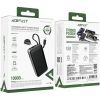 Батарея универсальная Acefast 10000mAh 30W PD, USB-C witch cable, USB-A, Li-Pol, M7 Black (6974316283379) изображение 4